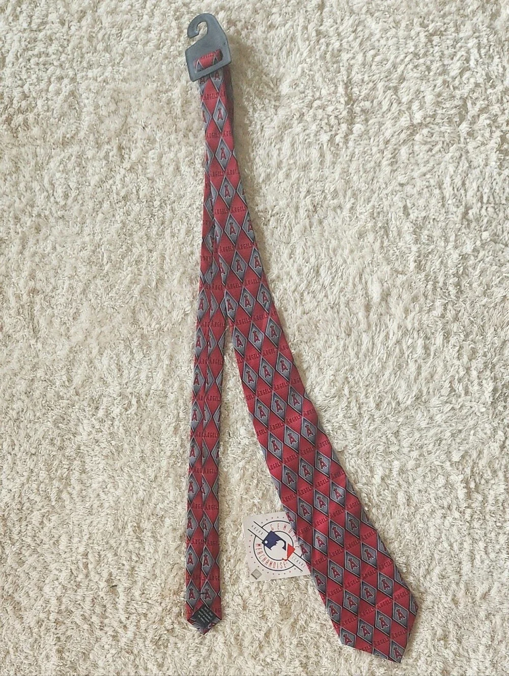 MLB Eagle Neckwear Los Angeles Angels Team Logo Men's Tie